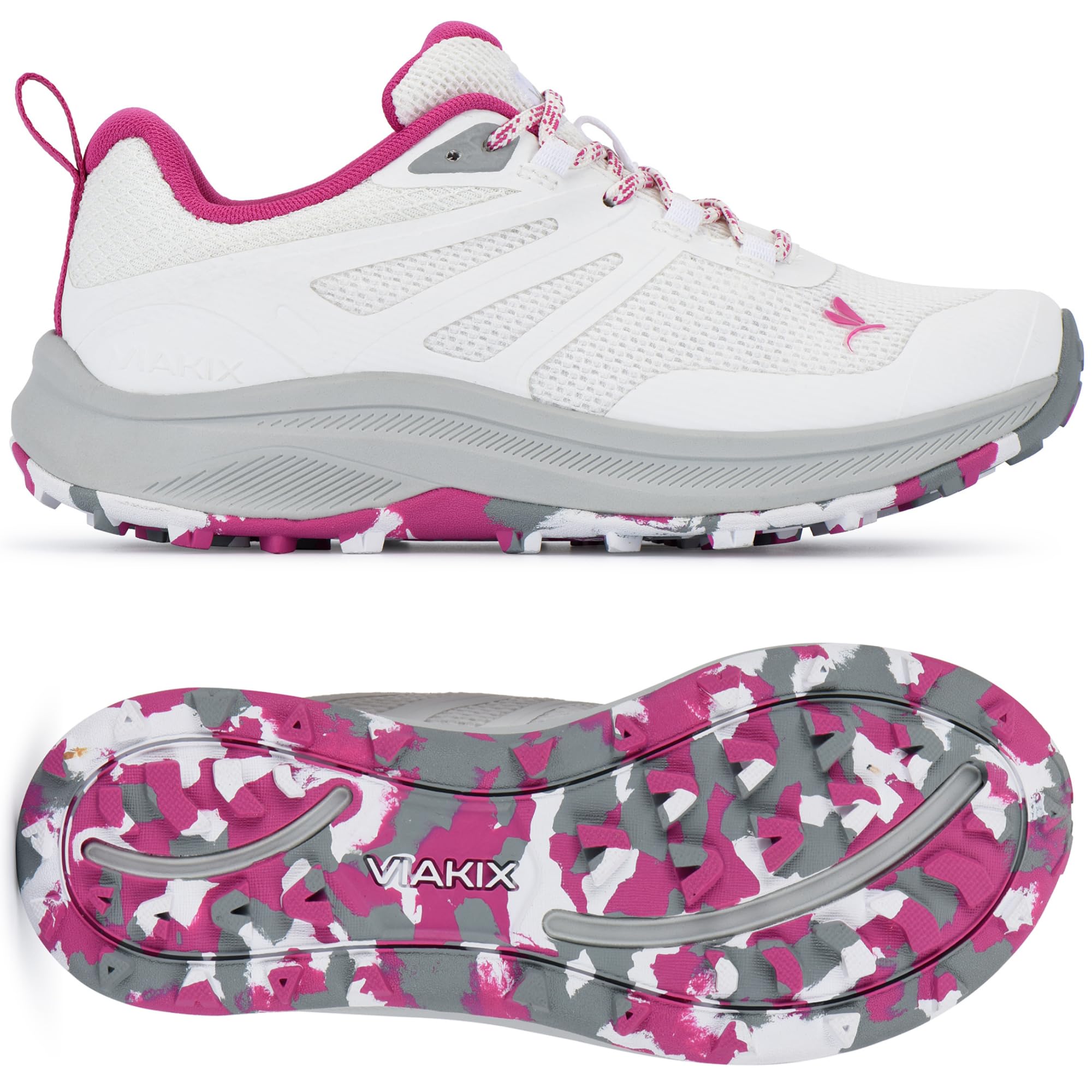 Viakix Women’s Ridge Rebels Trail Running Shoes – Lightweight Trail Runners with Grip360 Traction, Comfortable Hiking Sneakers