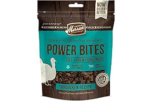 Merrick Power Bites Turducken: Grain Free Soft & Chewy Dog Treats