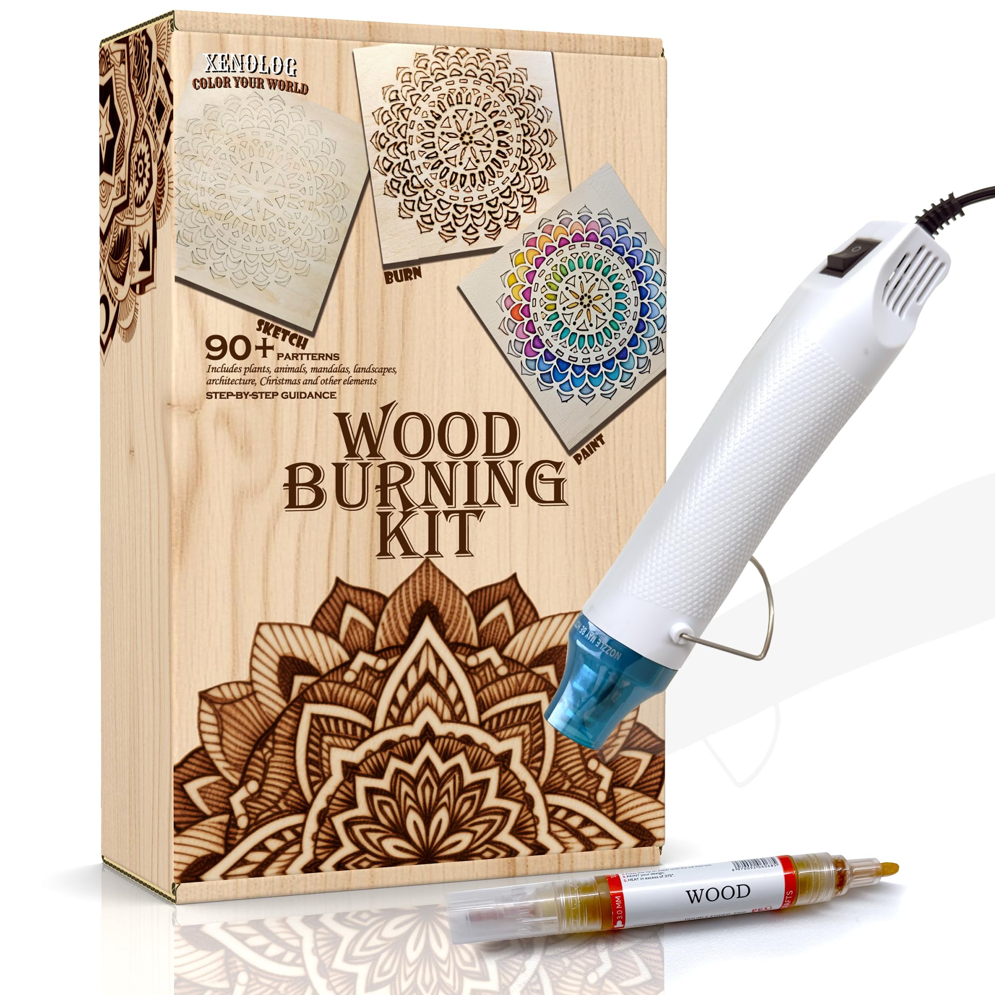 Amazon.com: Xenolog Beginner-Friendly Wood Burning kit with