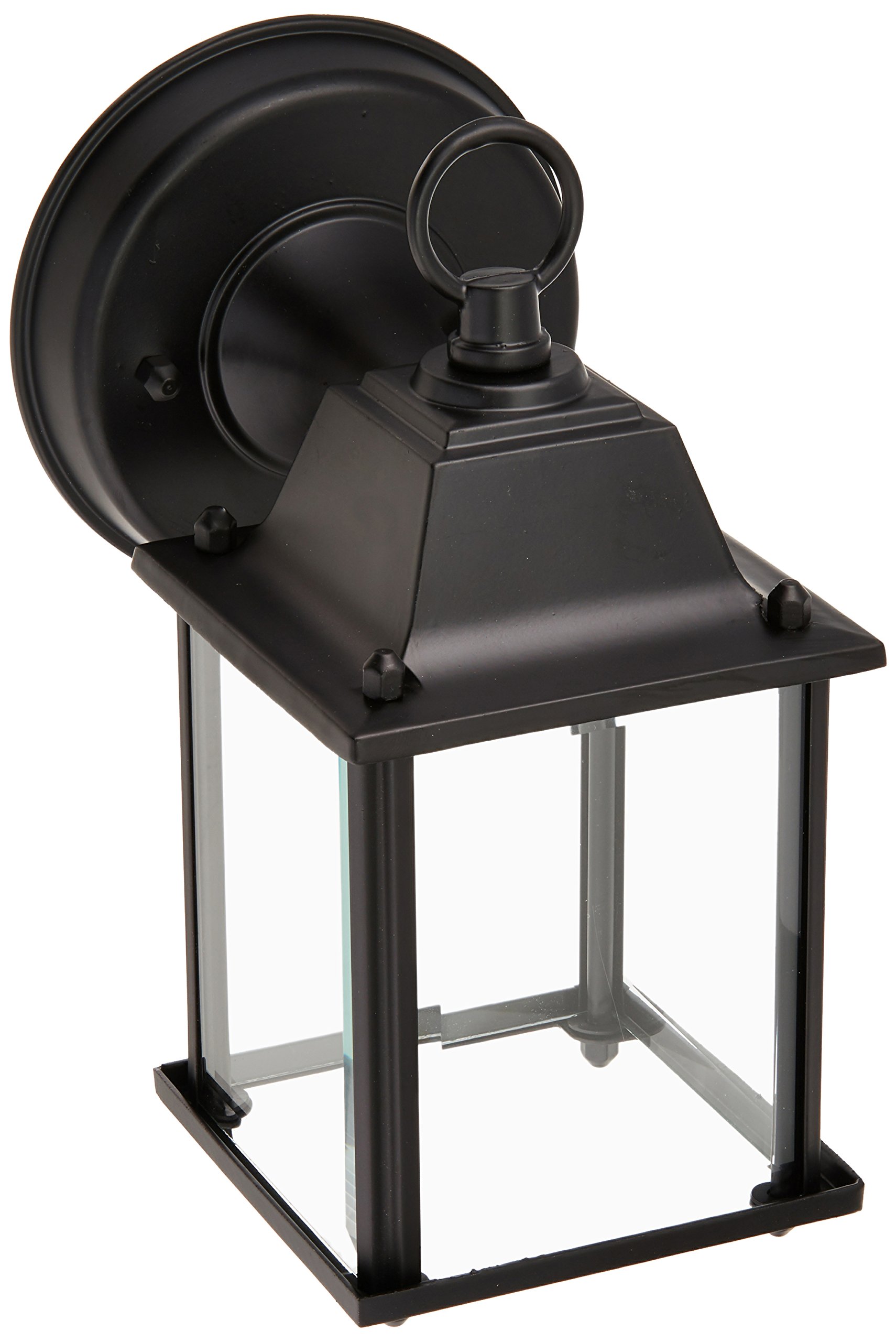 Boston Harbor 685-8039 single light outdoor wall latern, Black