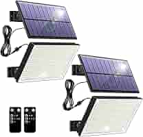 Faretto Solare Esterno Con Sensore Di Movimento - 212 LED, 3 Modalità, IP65, Illuminazione 340° - Foto 14