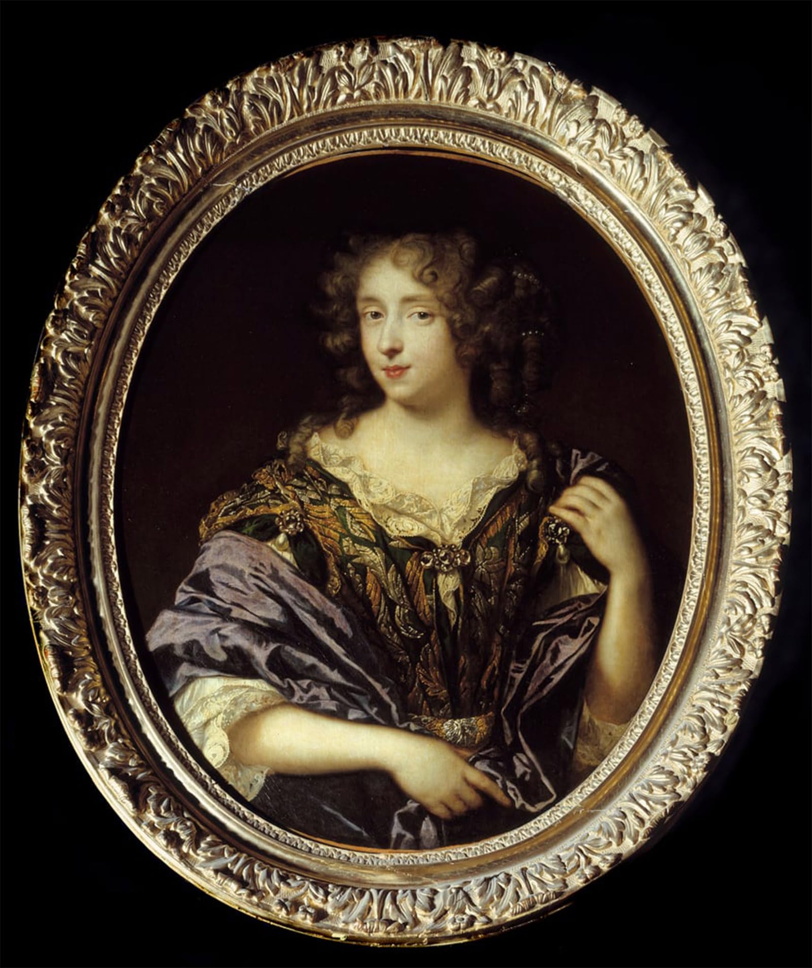 ARTXLXXBN Famous Prints Artwork Pictures Poster Painting Art Portrait of Madame De Saint Germain by Pierre Mignard Artwork Landscape Pictures for Home Decor 60x90cm
