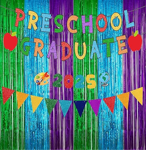 Miniatura 3 de Paquete de 2 cortinas de flecos de papel de oropel mate azul de 3.3 x 6.6 pies, para compromiso, despedida de soltera, despedida de soltera,