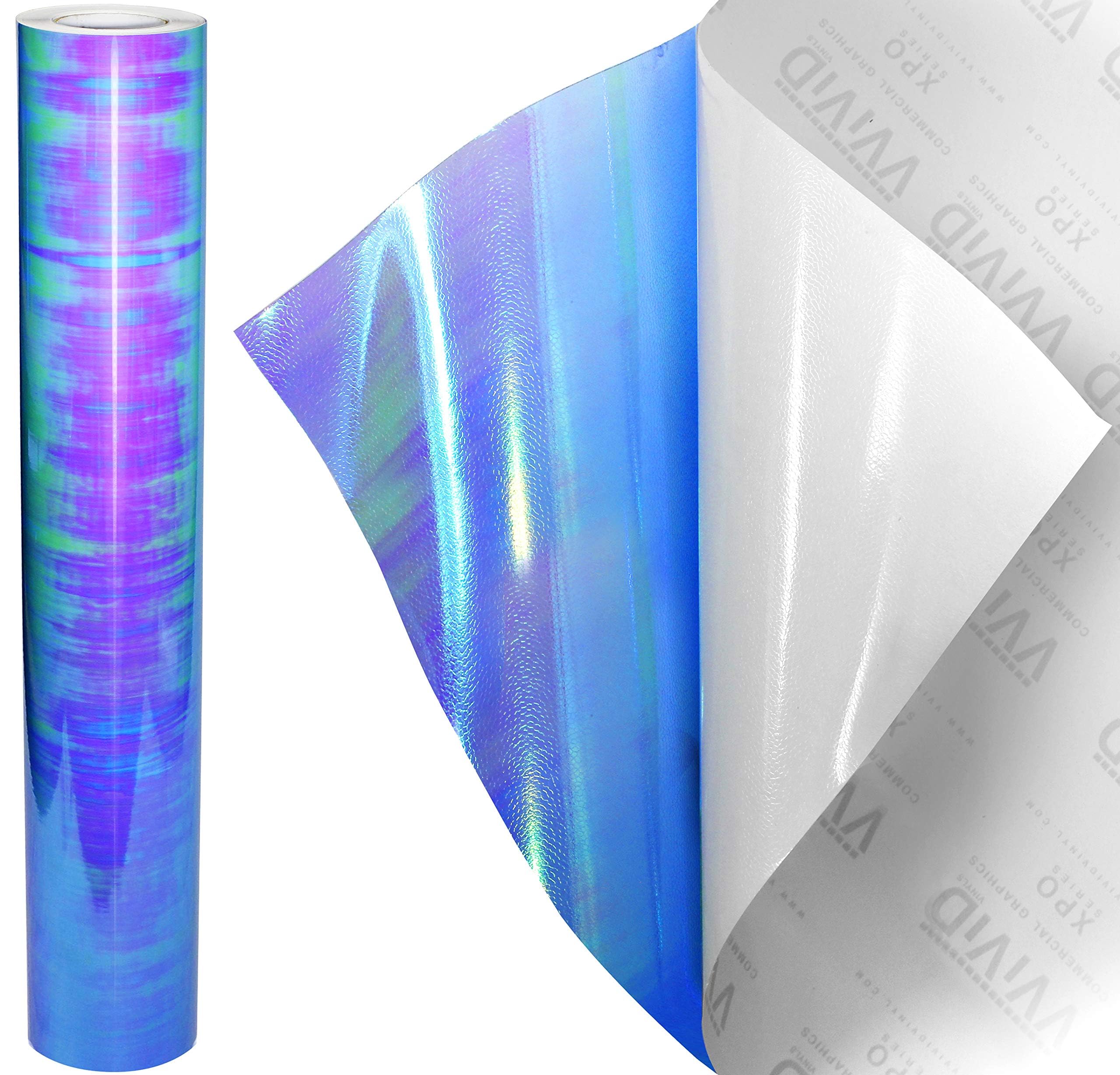 VViViD Odcień powietrza szafirowy niebieski kameleon reflektor tylne winyl odcień owijka rolka (30 cm x 152 cm)
