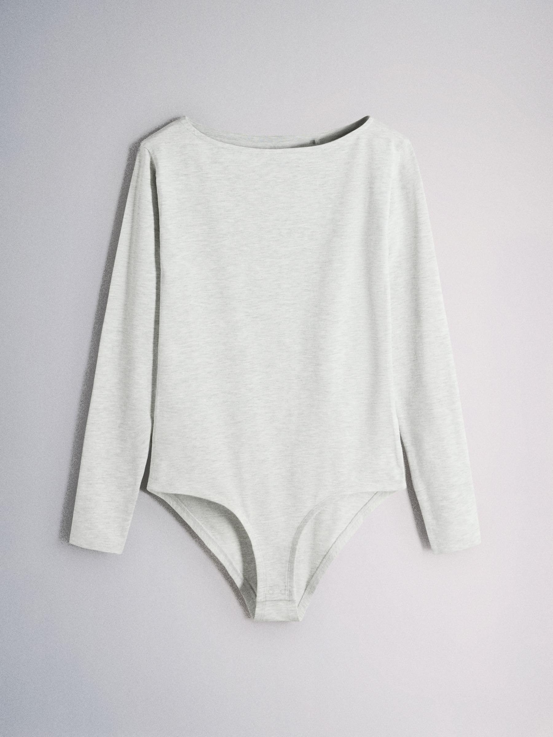 THE SET Donne Confezione da 3 body a maniche lunghe | Adulto, Standard, Button, Lavabile in lavatrice