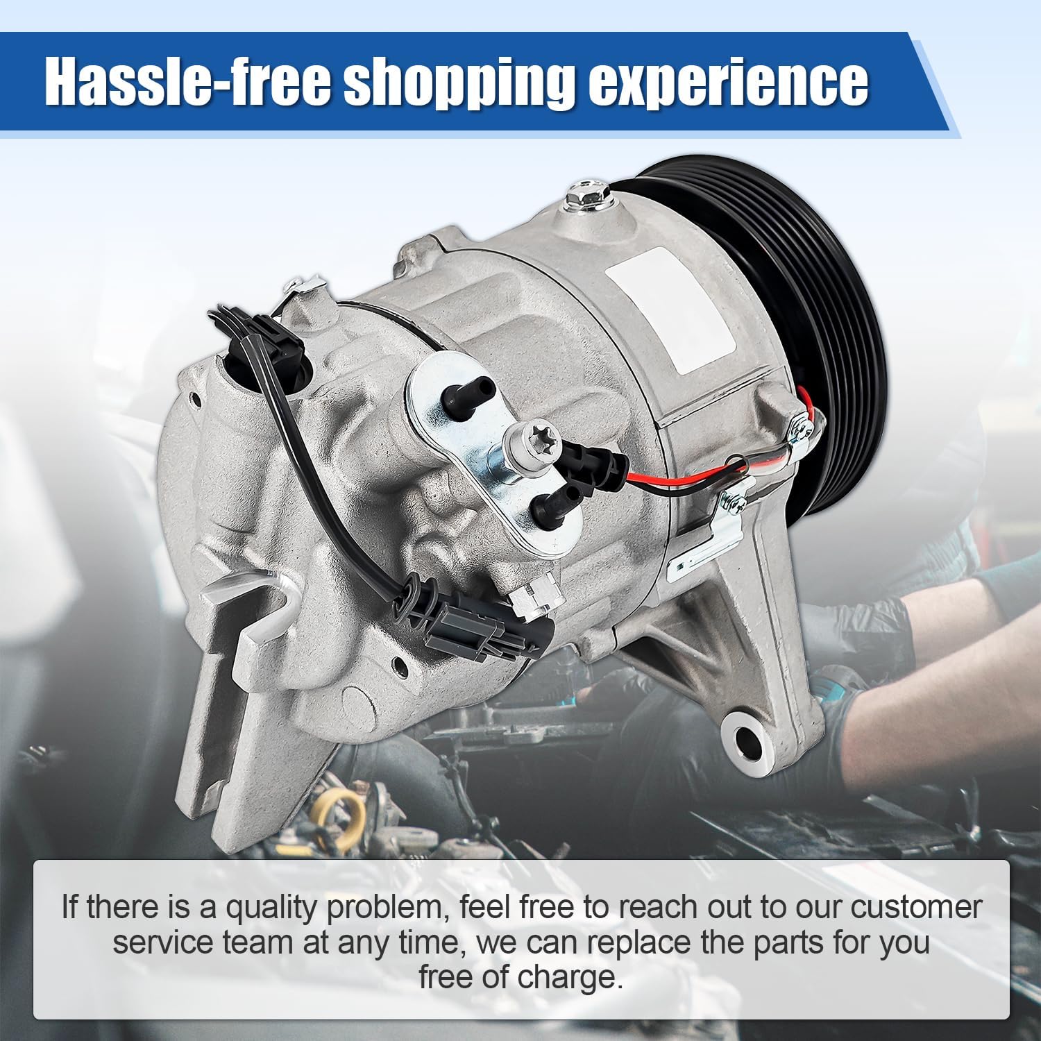 Air Conditioner AC Compressor with Clutch 22796877