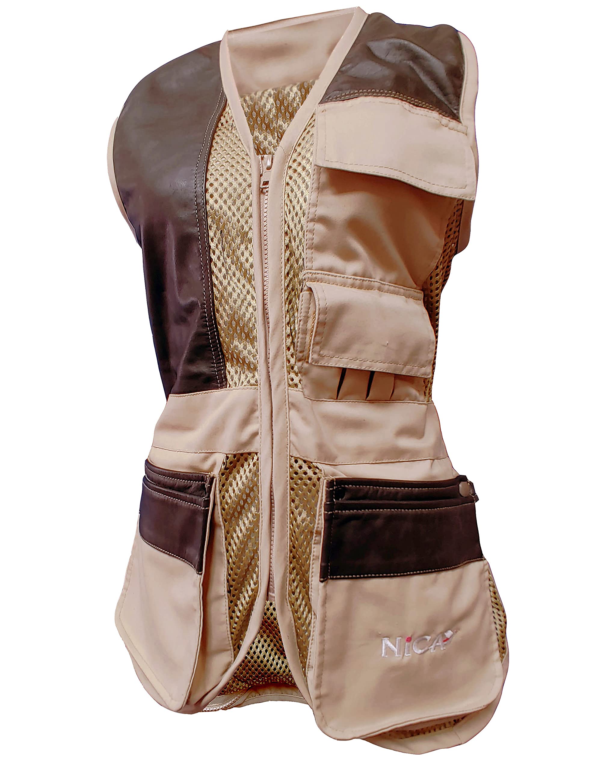 NICA Women's Design6 Vest- Right Hand- Khaki (as1, alpha, s, regular, regular)