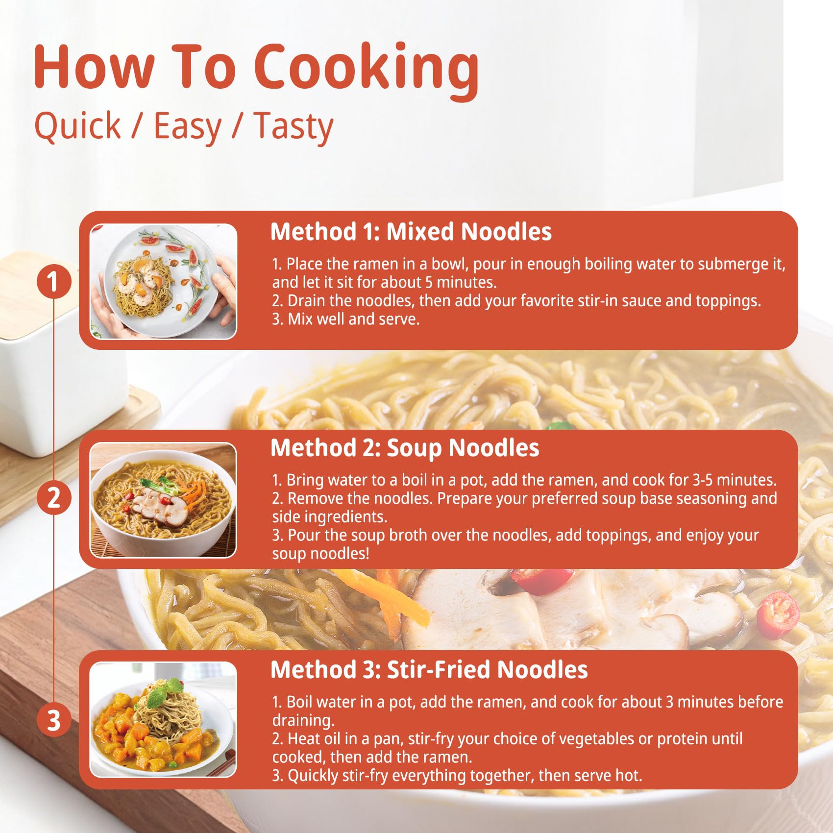 VOLO VERO High Protein (30g) Ramen Noodles Plain, 8 Pack Plant-Based Vegan Noodle | Sugar-Free, Low Fat, Non-Fried, Non-GMO, Egg & Dairy Free | Ready to Eat, Healthy Asian Meal Alternative