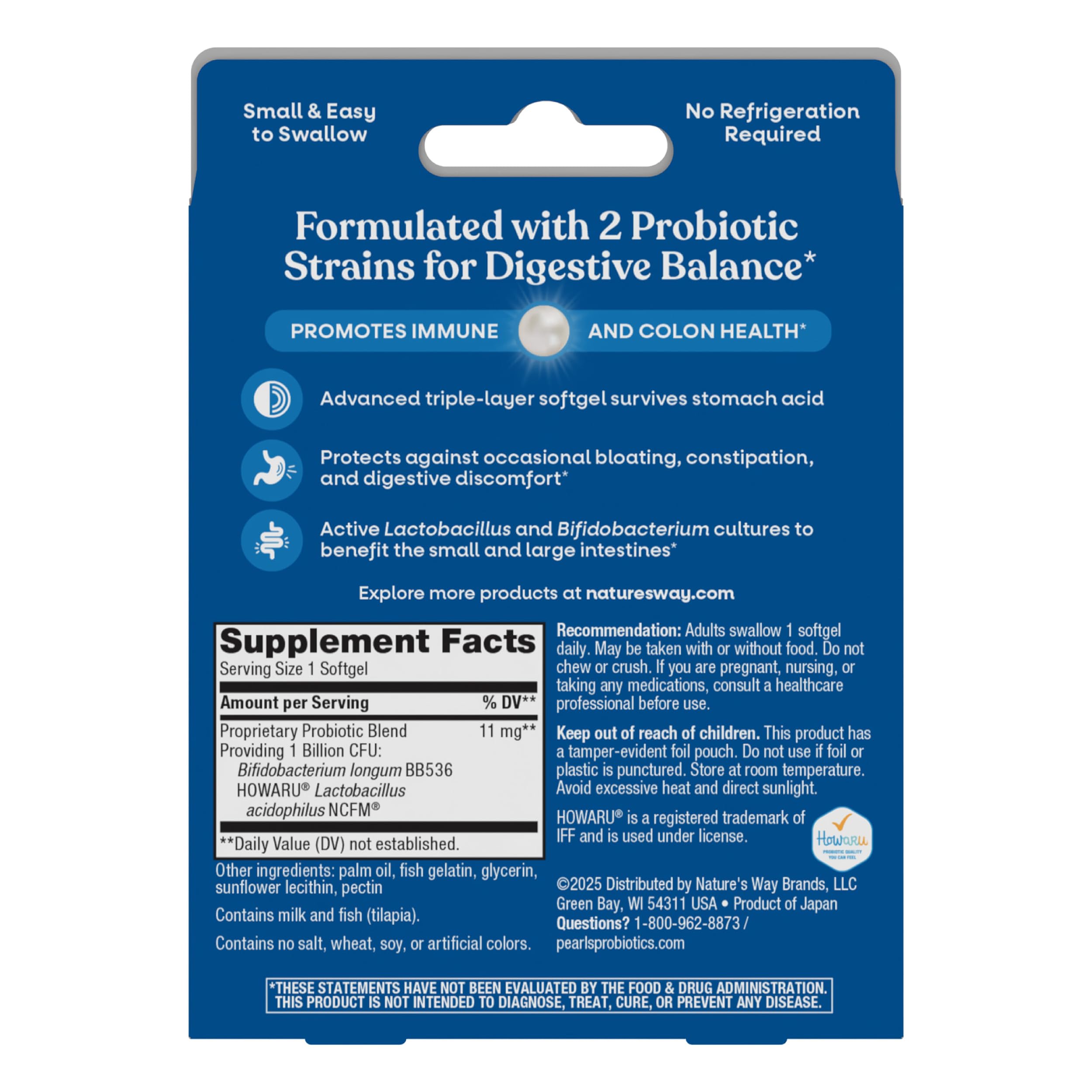 Enzymatic Therapy Acidophilus Pearls Probiotikum 90 Perlen