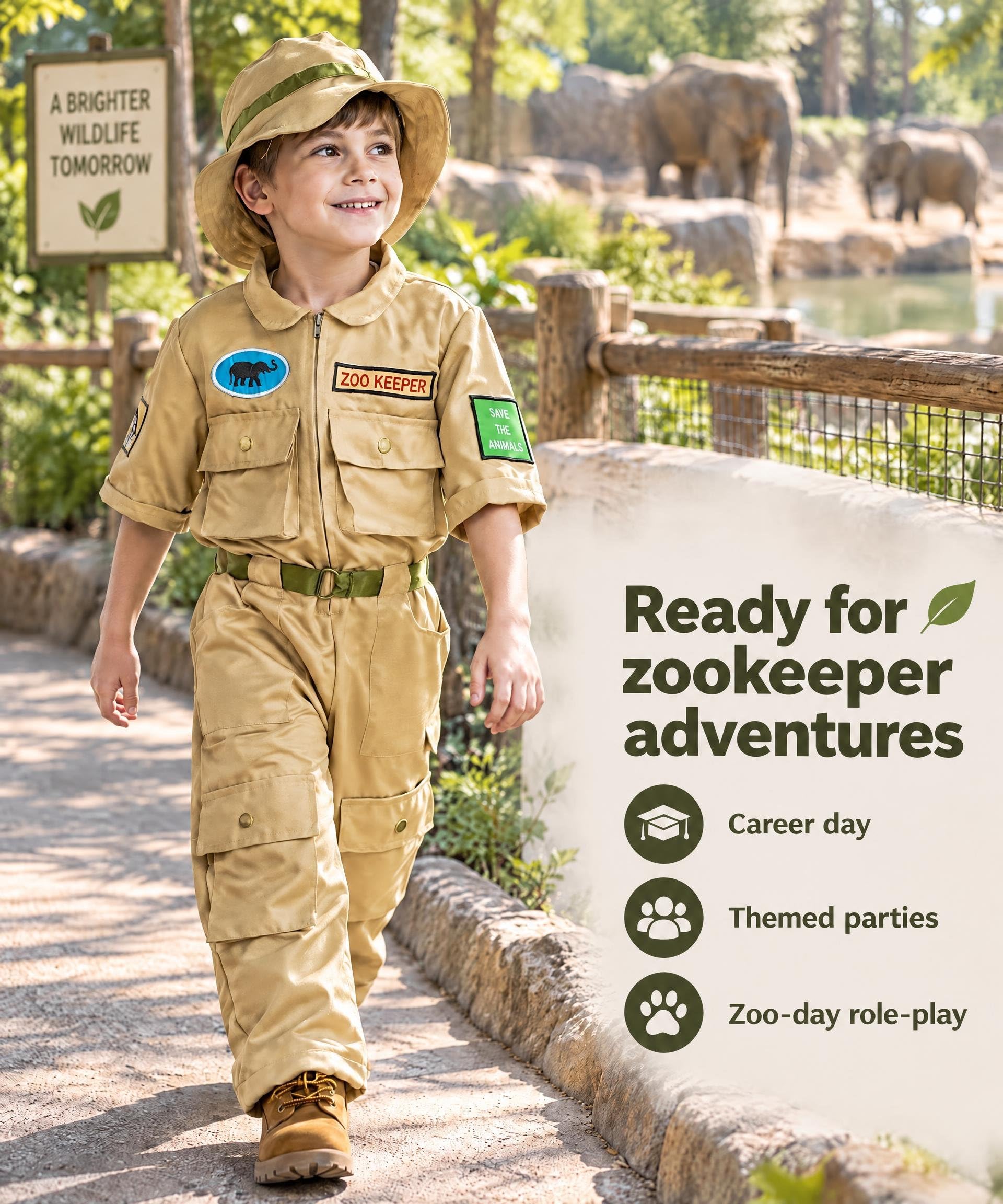 Dress Up America Sorvegliante dello zoo