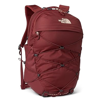 The North Face Borealis Luxe Backpack Bags Sumac/Burnt Coral Metallic, Fleece/Nylon/Ripstop