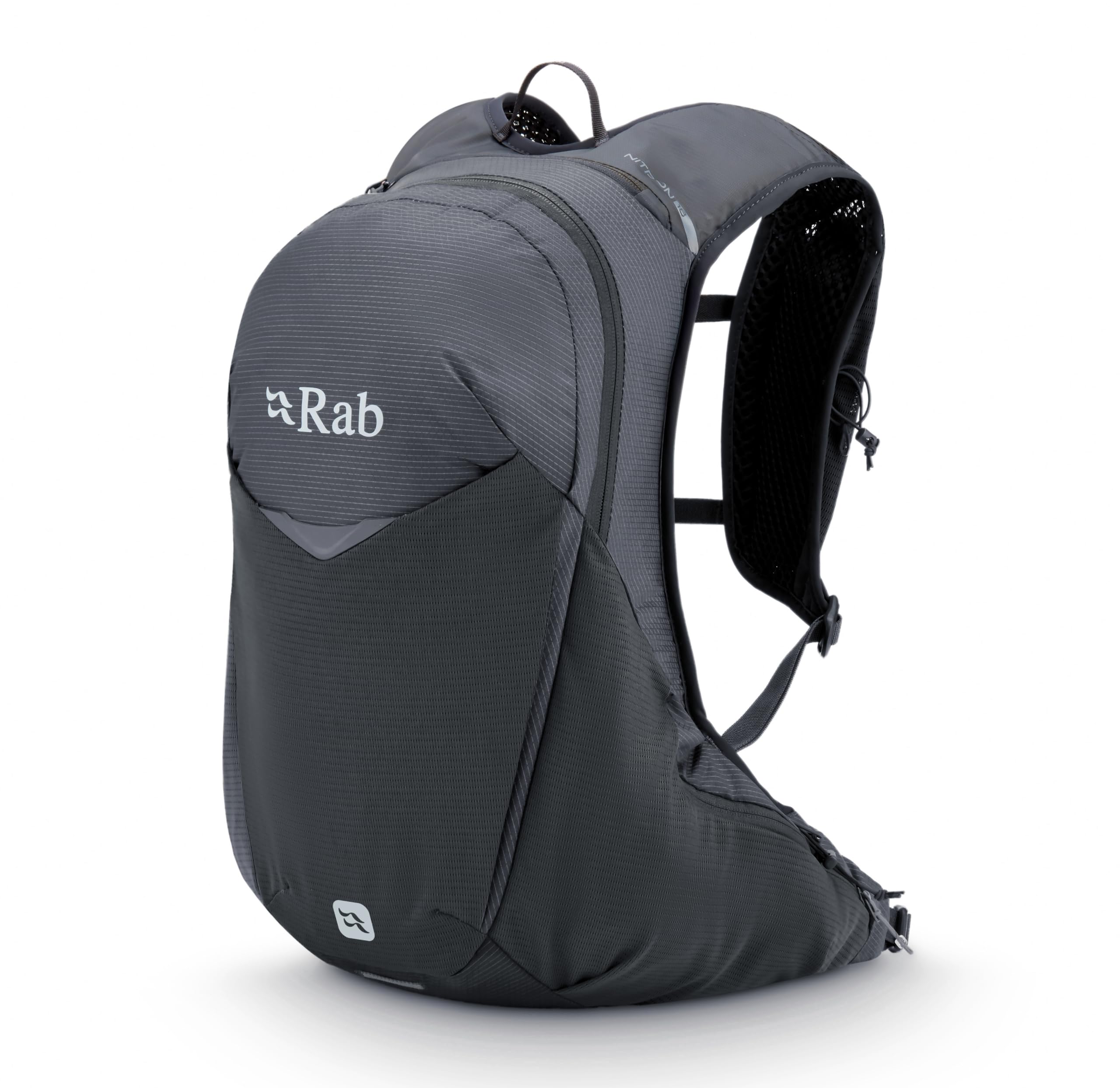 Rab Unisex Anthracite Nitron 18-Liter Lightweight Hydration Pack - Comfortable Daypack For Hiking, Trekking, & Trail Running - Small