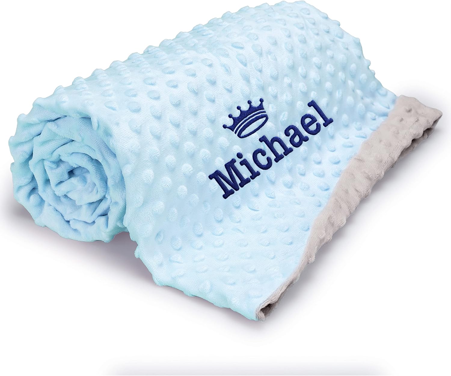 Personalized Minky Baby Blanket