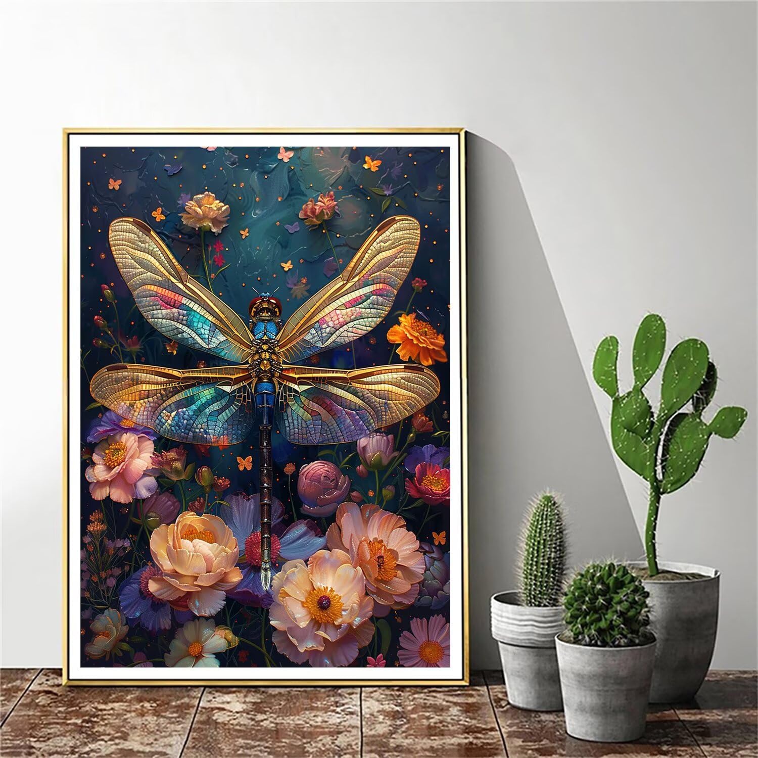 Pintar por Numeros Adultos pintar por numeros niños manualidades niños 10 años, DIY Pintar por Números de Pincel y Pintura acrílica Decoraciones para el Hogar Manualidades, sin Marco 60x80cm C-142