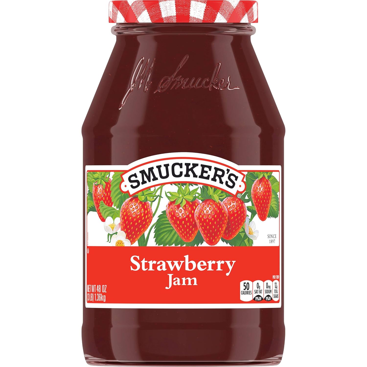 Smucker's Strawberry Jam, 48 Oz