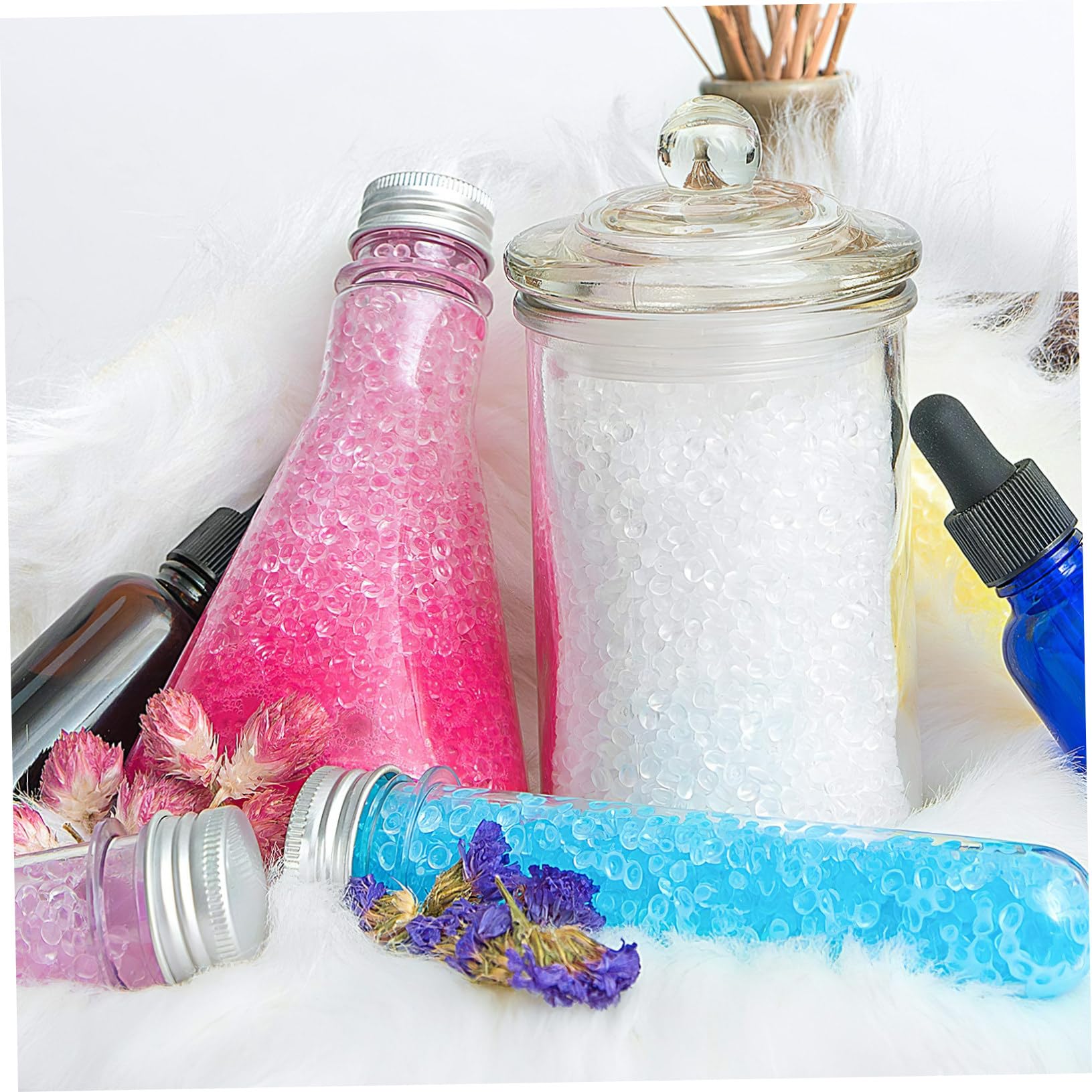 Aroma Beads Eva Bianche senza Profumo, Sacchetto 1, Decorative | Riempimento Diy, Buona Flessibilità, Effetto Decorativo, Materiale Eva, Confezione Singola