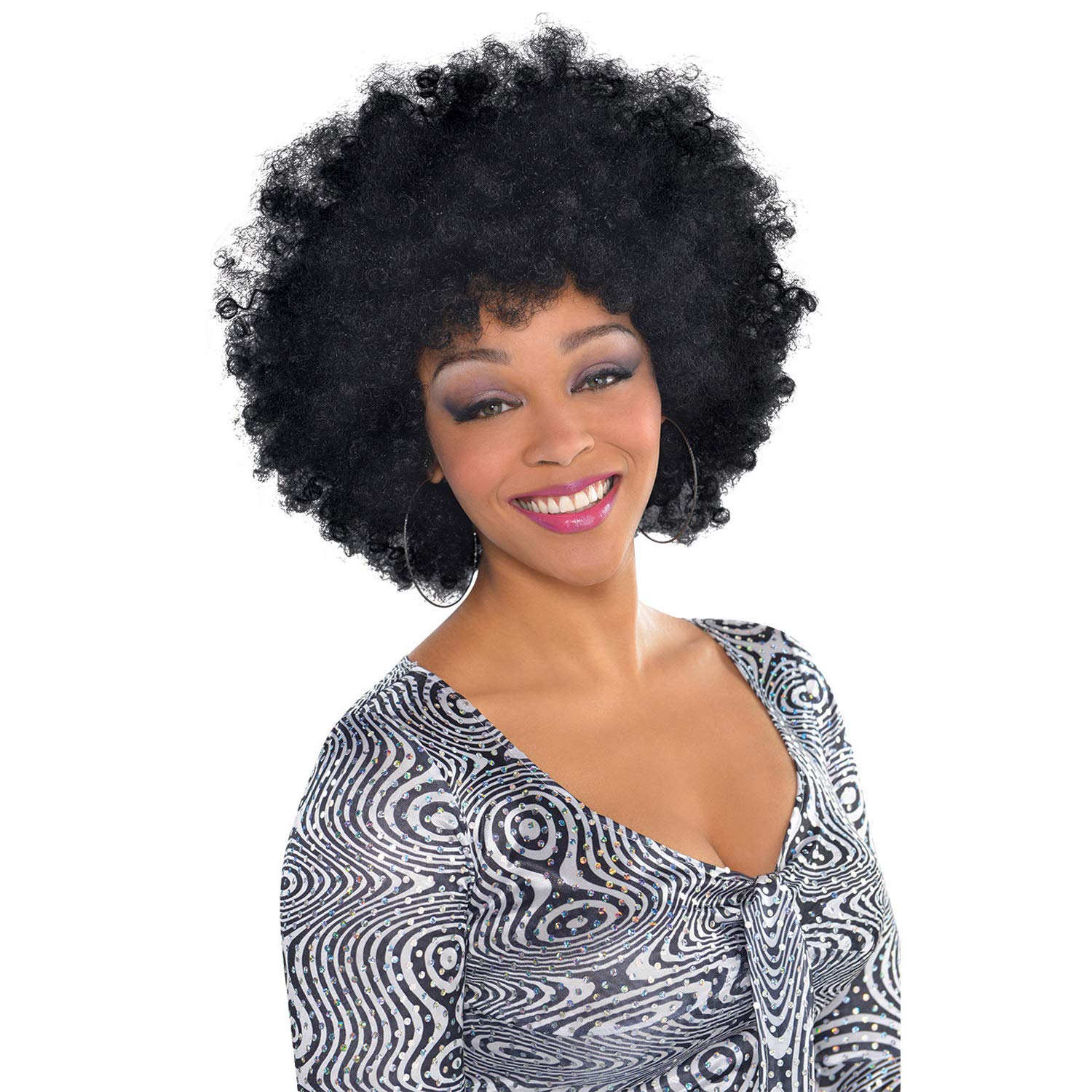 Amscan Adults Oversized Afro Wig - 1 Pc