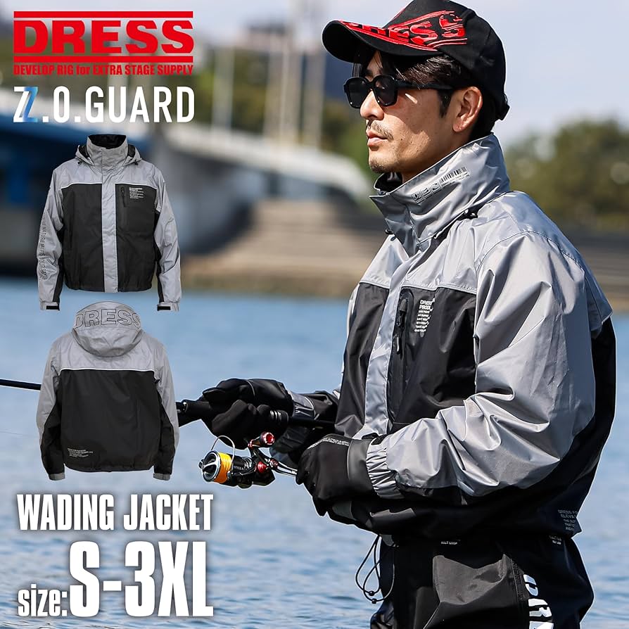 ドレス　DRESS レインジャケット　L Amazon | ドレス(DRESS) ウェーディングジャケット L ウェーダー