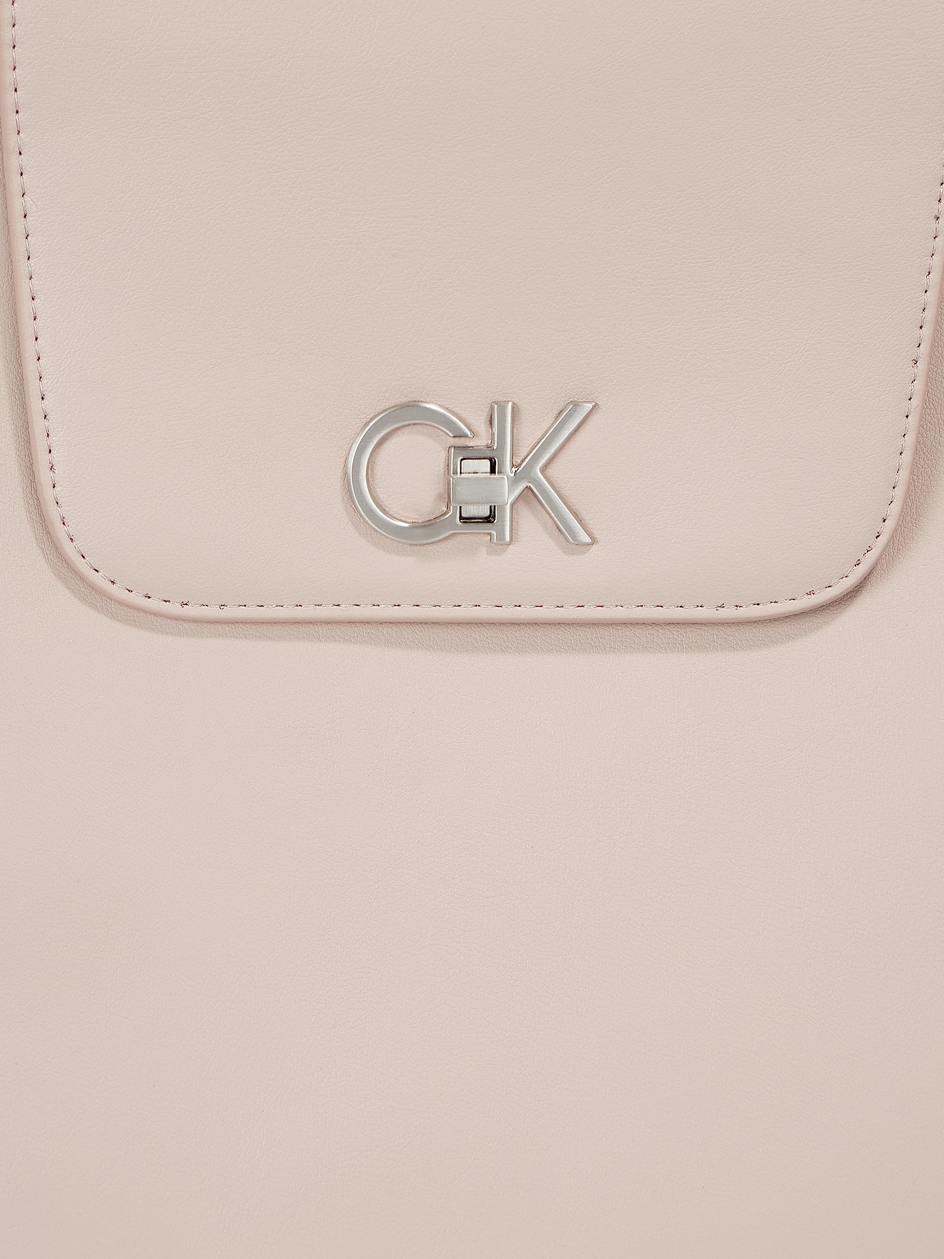 Calvin Klein Mujer Tote Bag Bolso Re-Lock Shopper mediano, Gris (Shadow Gray), Talla única