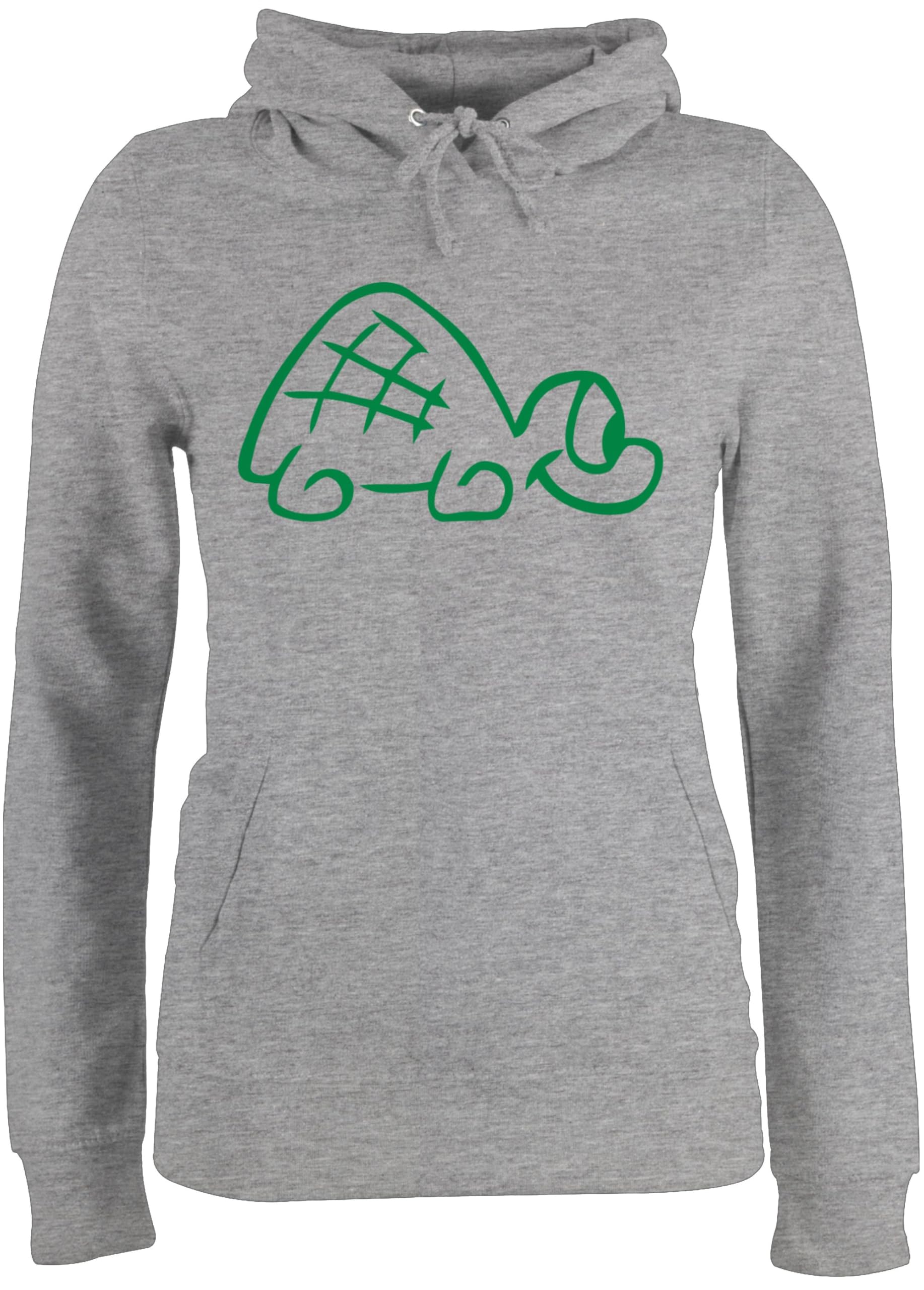 Shirtracer - Pullover Damen Hoodie Frauen - Schildkröte