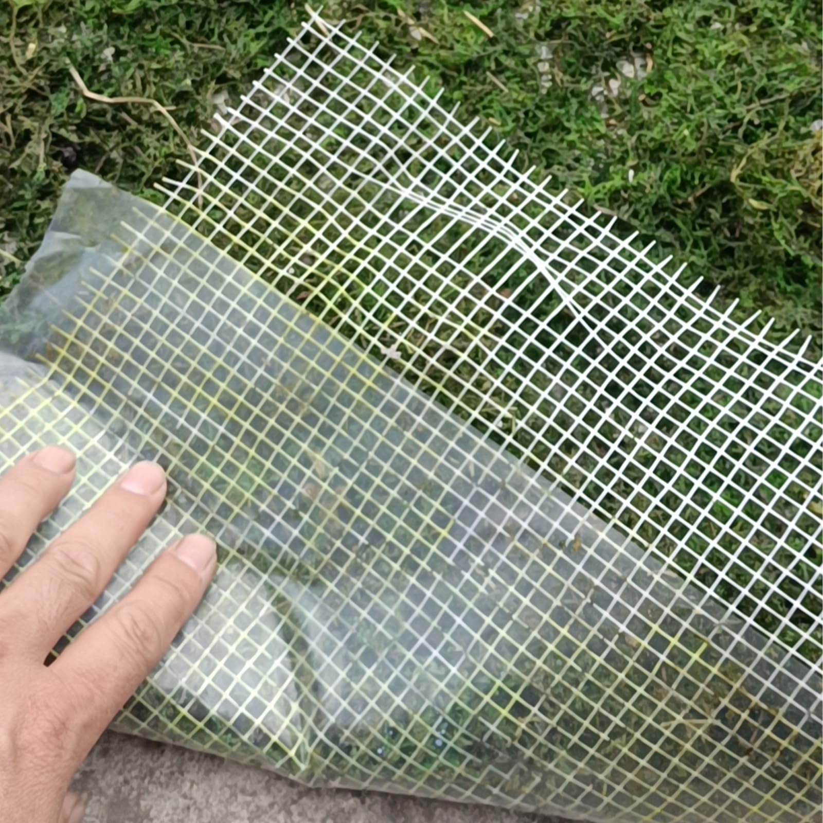 Runner da tavolo, effetto muschio, erba, verde, muschio, decorazione da tavolo, Pasqua, fai da te, materiale fai da te (prato
