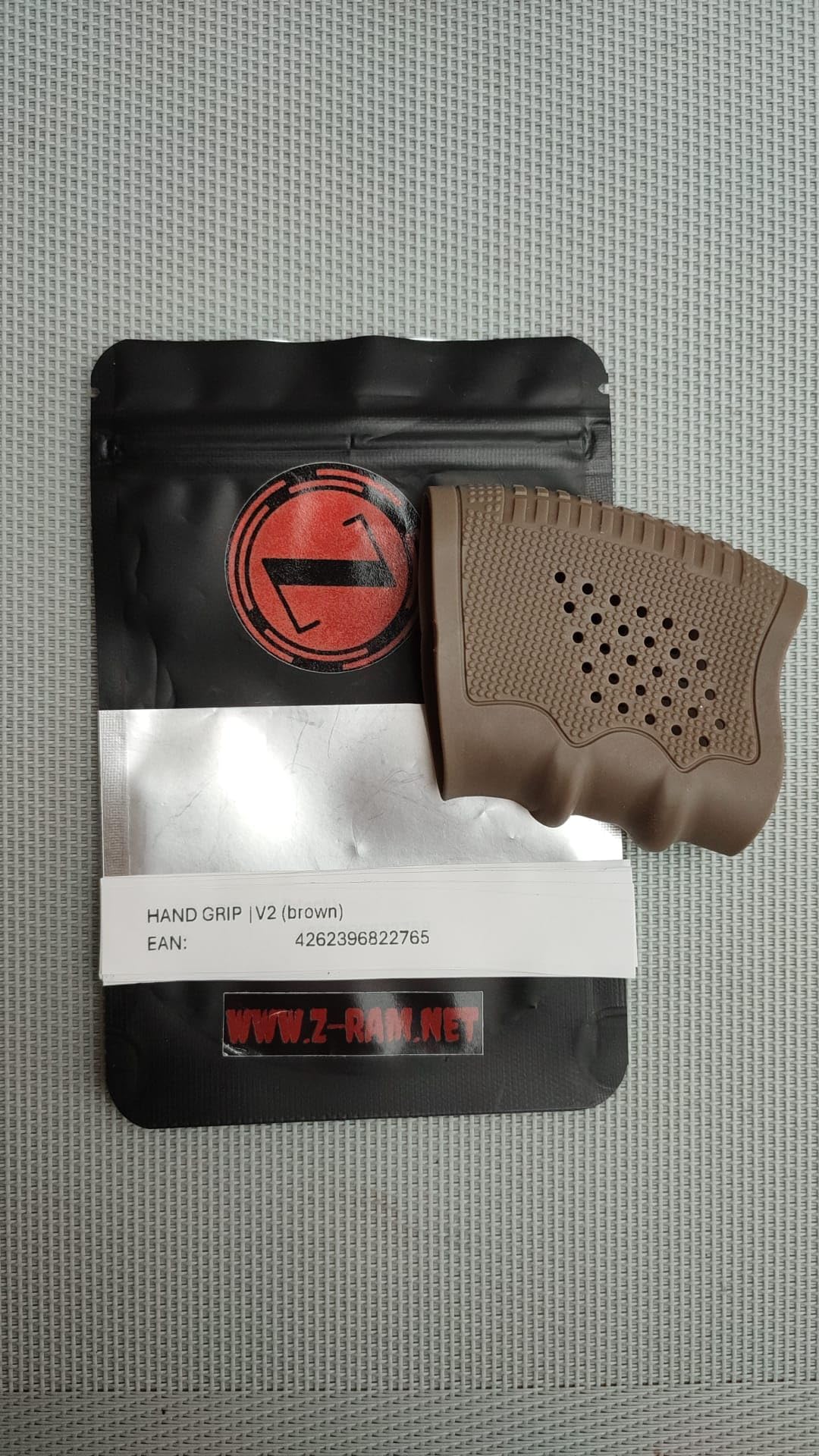 Hand Grip | Anti-Slip High Strength Stretchy | Front Handle T4E Marker | Paint Ball | RAM | Airsoft V2 (Brown)