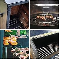 Vista 5 de Junta de ahumador Nonley 30 pies XXL – Junta de parrilla de alta temperatura de 3/4 x 1/8 para ahumadores – Junta adhesiva de ahumador para BBQ