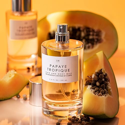 Miniatura 6 de Le Monde Gourmand Papaye Tropique Hair  Body Mist - 34 onzas  34fl oz