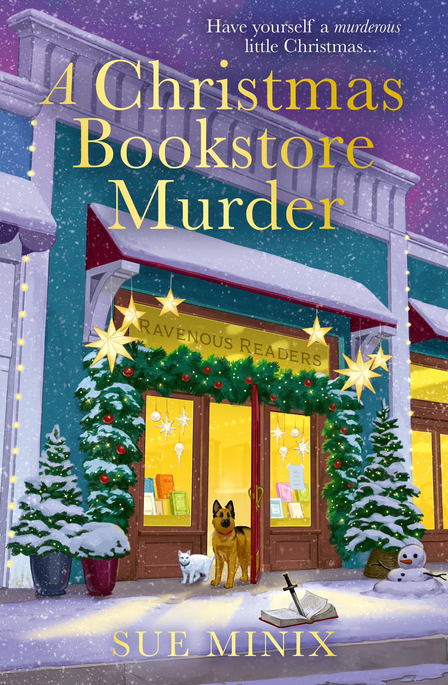 A Christmas Bookstore Murder: Curl up with this gripping cozy bookish murder mystery, Perfect for fans of Agatha Christie, Lauren Elliott and Ellery Adams: Book 8 (The Bookstore Mystery Series)