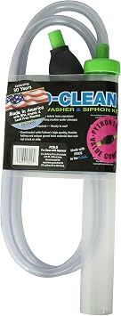 Python Pro-Clean Aquarium Gravel Washer/Siphon Kit, Large with Siphon Squeeze