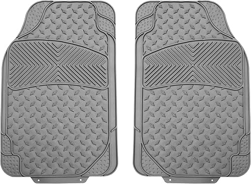 Miniatura 7 de Alfombrillas automotrices grises resistentes al clima para protección de todo tipo de clima, ajuste universal para adaptarse a la mayoría de