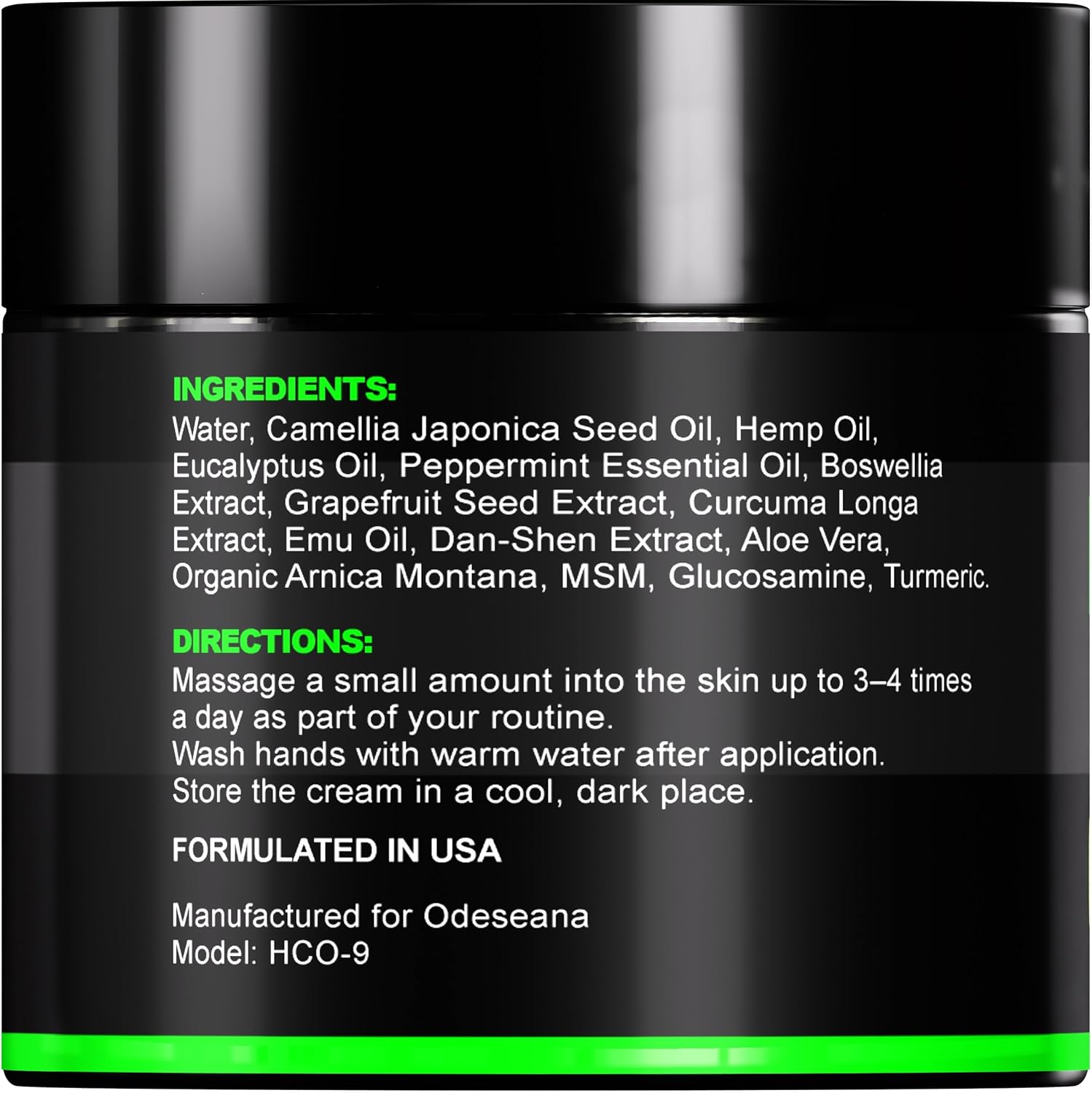 (2 Pack) Natural Hemp Cream - Maximum Strength Skin Care Gel - Cream with Hemp Oil, Arnica, MSM, Glucosamine, MSM, Aloe, Turmeric, Boswellia - Fast Absorption, Non-Greasy - 4 oz Total - Image 7