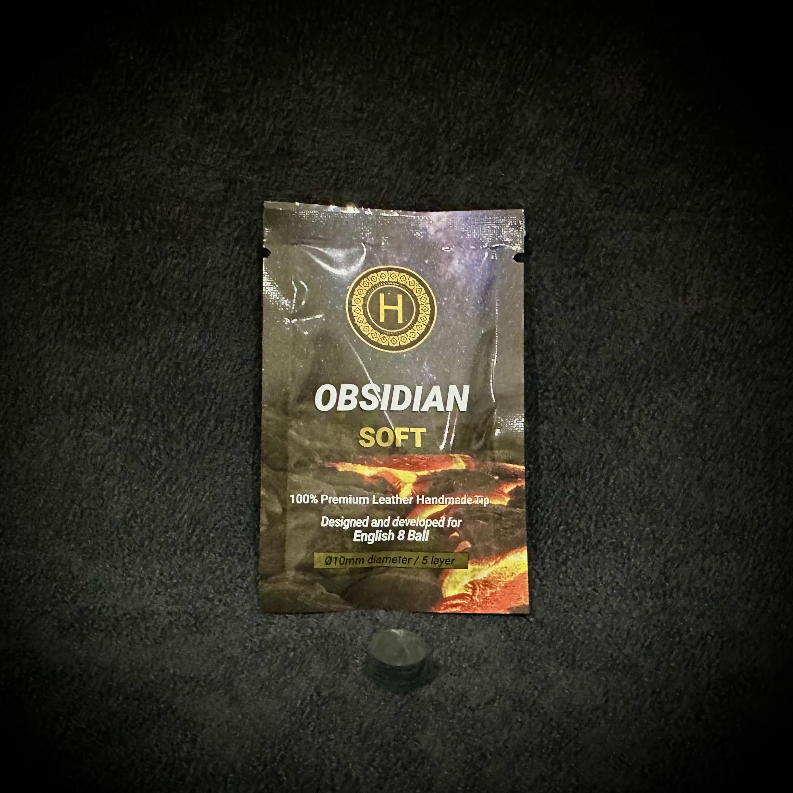 8 Ball Direct / Horo - Obsidian - Pool/Billiard Playing Tip 10mm (Soft)