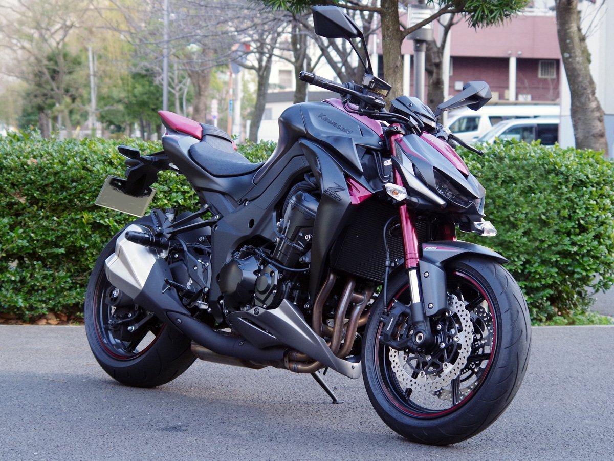 ☆美品☆Z1000☆2016☆純正マフラーヒートガード☆エキパイカバー☆