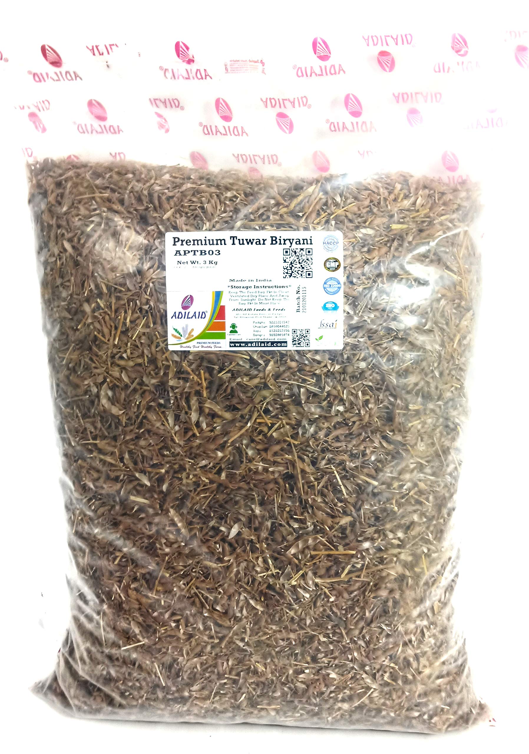 ADILAID Premium Tuwar Biryani (3Kg) (B08THM574P) Amazon Price History, Amazon Price Tracker