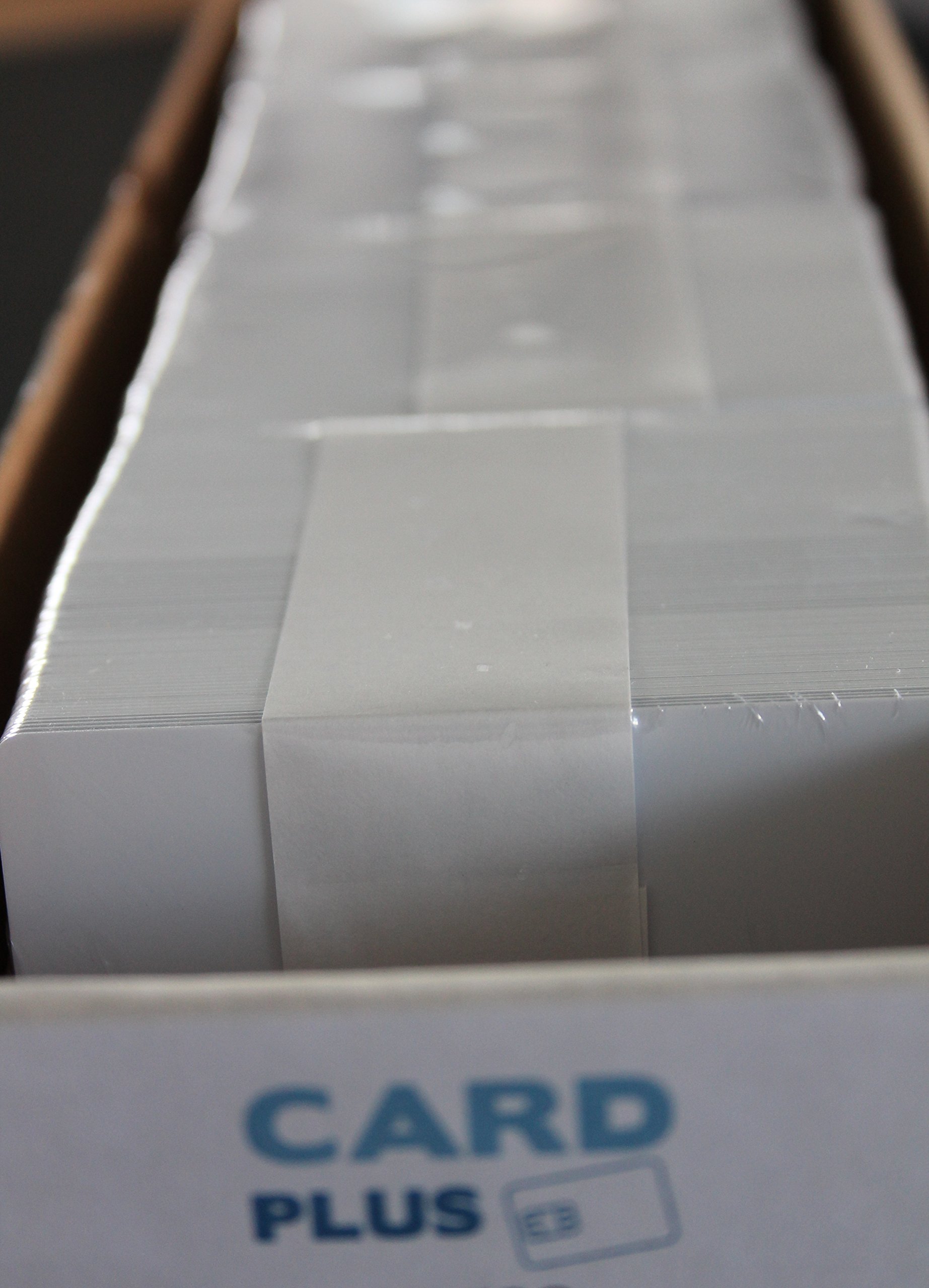 PVC Plastikkarte, weiß (VPE 500 Stück)