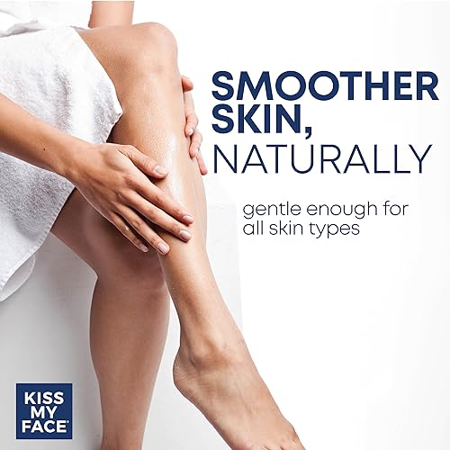 Miniatura 4 de Kiss My Face Afeitado de humedad sin fragancia crema de afeitar 4 en 1 libre de crueldad animal y vegano con aceite de oliva añadido y extracto de