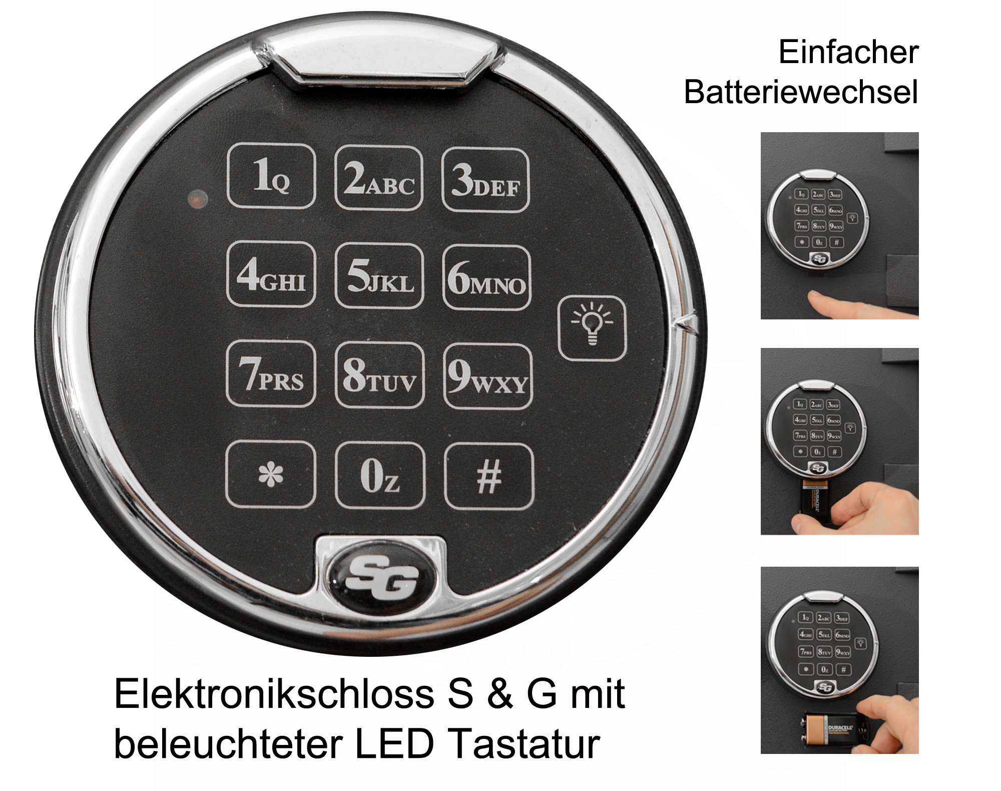 Kurzwaffenschrank KWT 800 EN 1143-1 mit Zahlenschloss