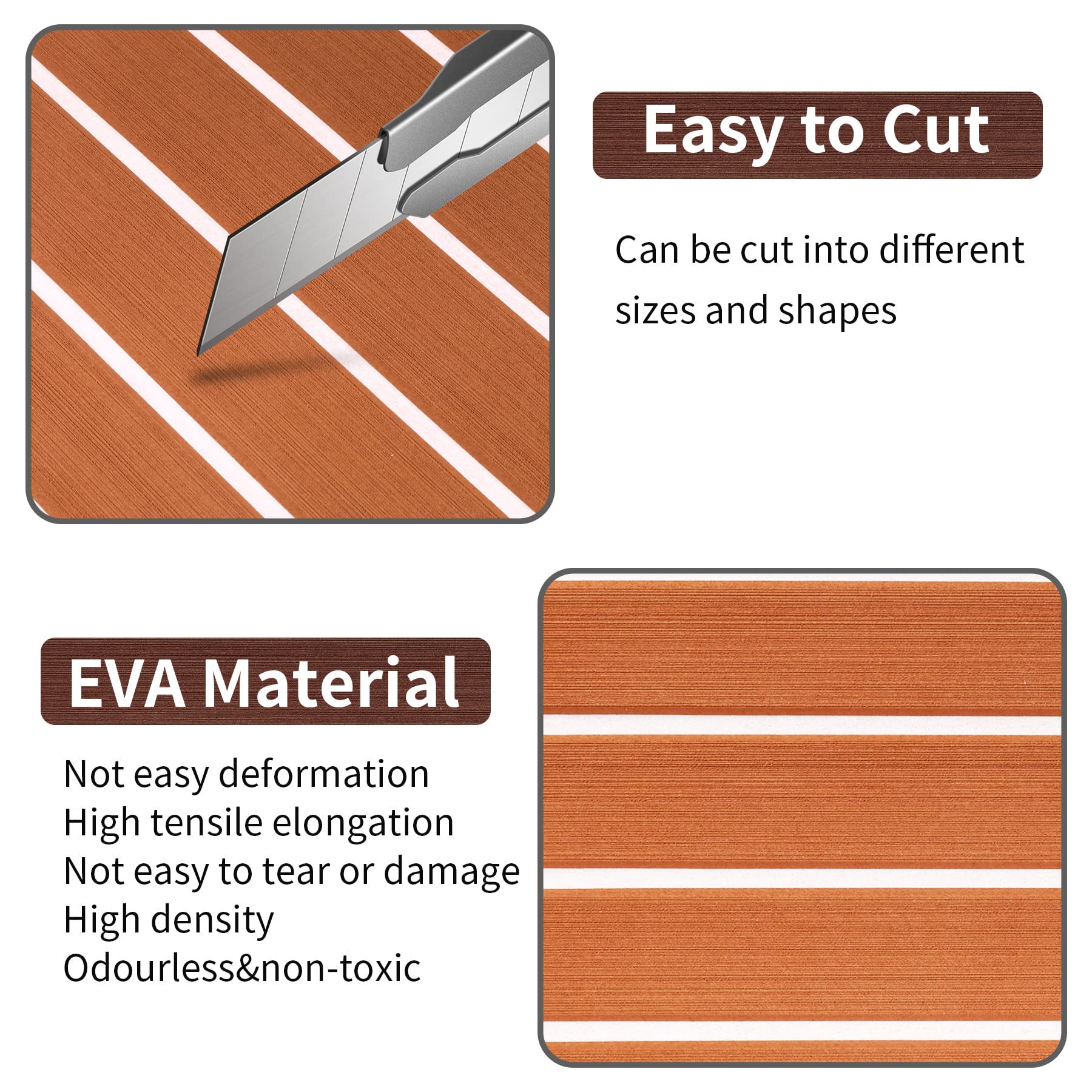Pavimentazione Eva Foam Teak