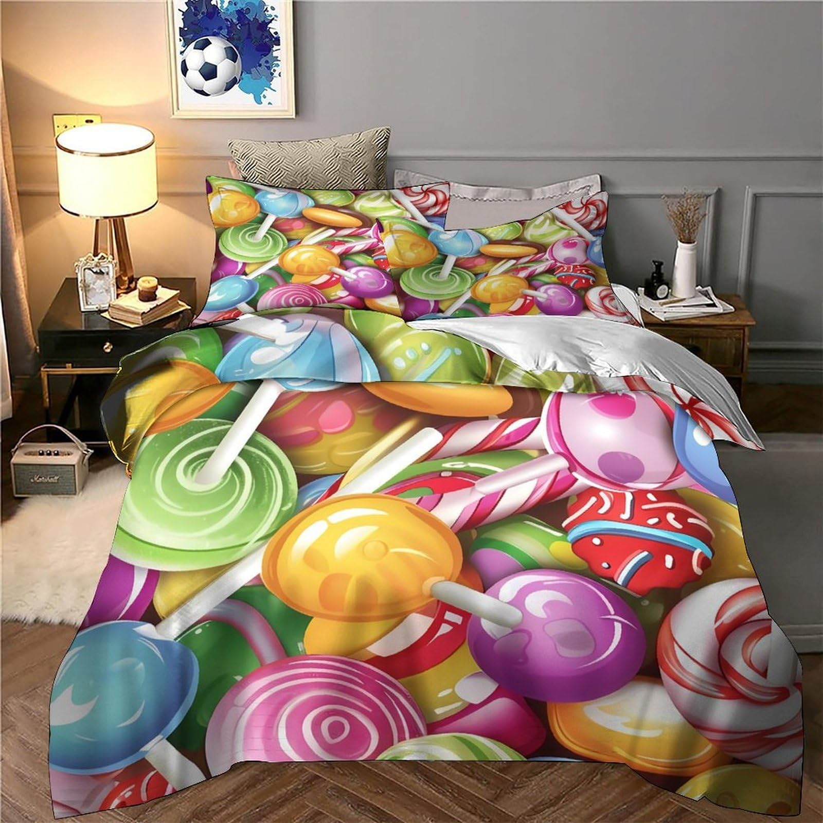 Navegación con mapa de brújula Funda de Edredón Juego de 3 Piezas Suave Diseño 3D Cierre de incluye Fundas de Almohada Diseño de guías de viaje Funda Edredon for Ancianos Super king（260x220cm）