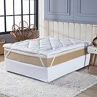 Pillow Top Toque de Pluma 650g/m² 5cm Espessura (Solteiro)