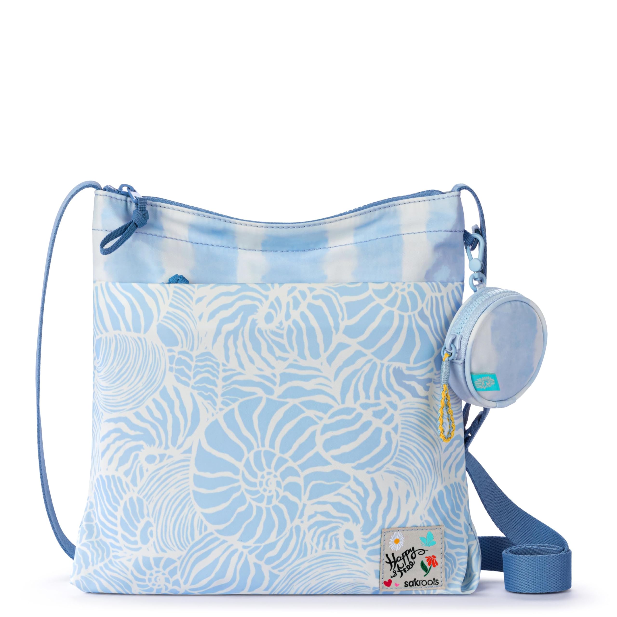 The Sak Basic Crossbody Purse - Cross Body Handbag For Everyday &amp; Travel - Zipper Closure &amp; Adjustable Strap