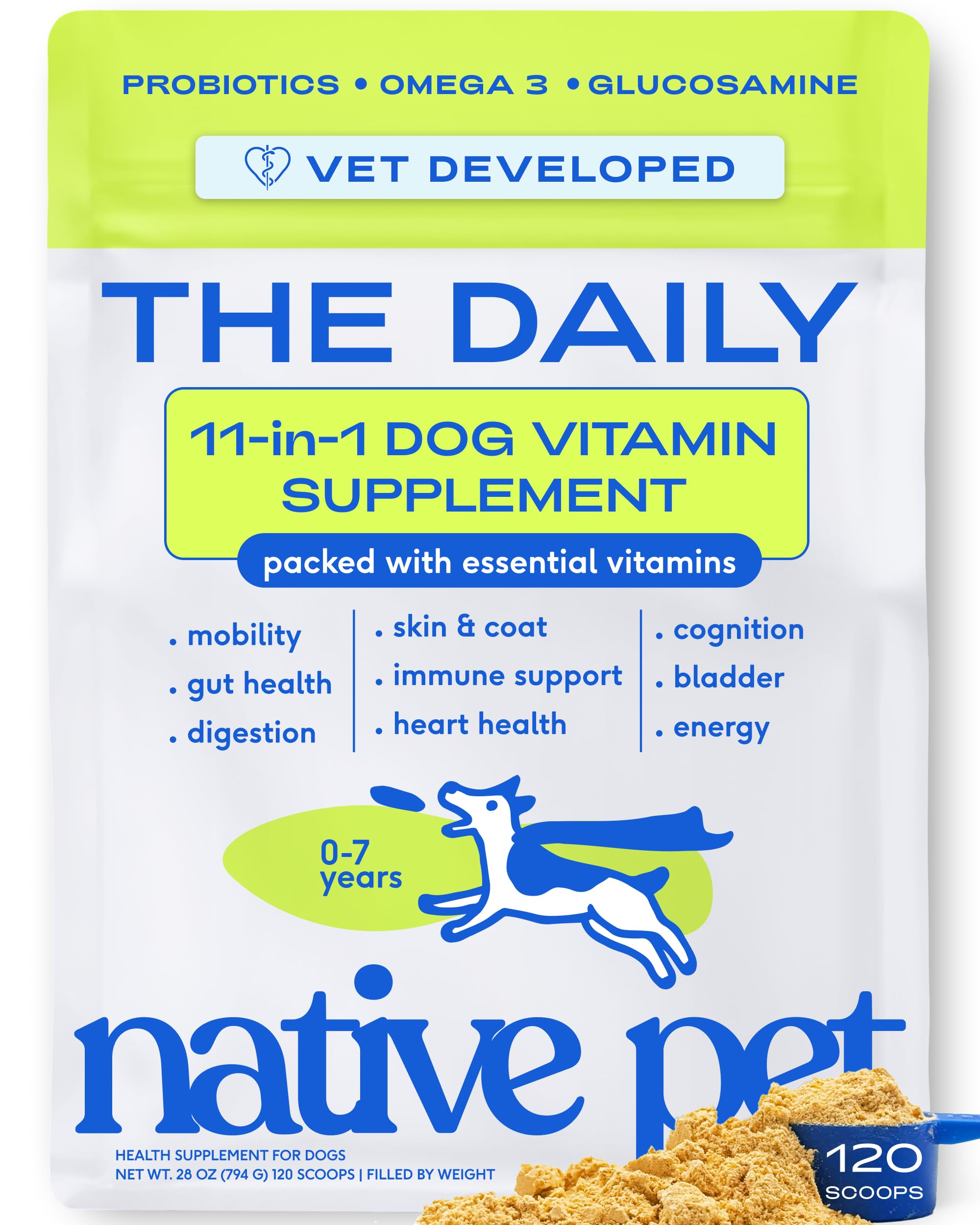 Native Pet The Daily Dog Vitamins & Supplements