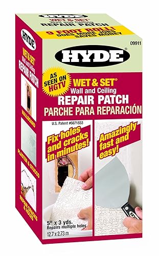 Hyde Tools 09911 5-Inch by 9-Foot Wet and Set Contractor's