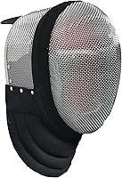 ASAki Hema Fencing Mask with 350N Stab-Proof Fabric, CE350N Certified, Removable Washable Lining - Silver HEMA Gear
