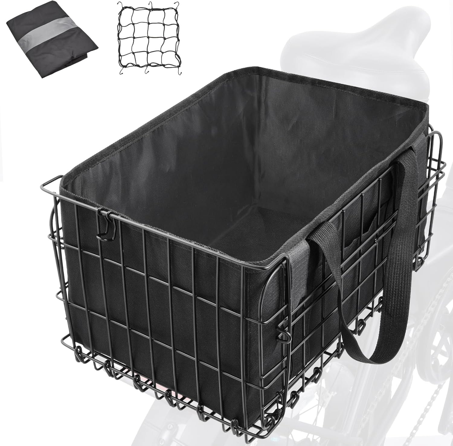 Zacro Bike Basket Front/Rear