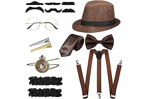 SATINIOR Detective Hat - Capture the Vintage Charm in Brown