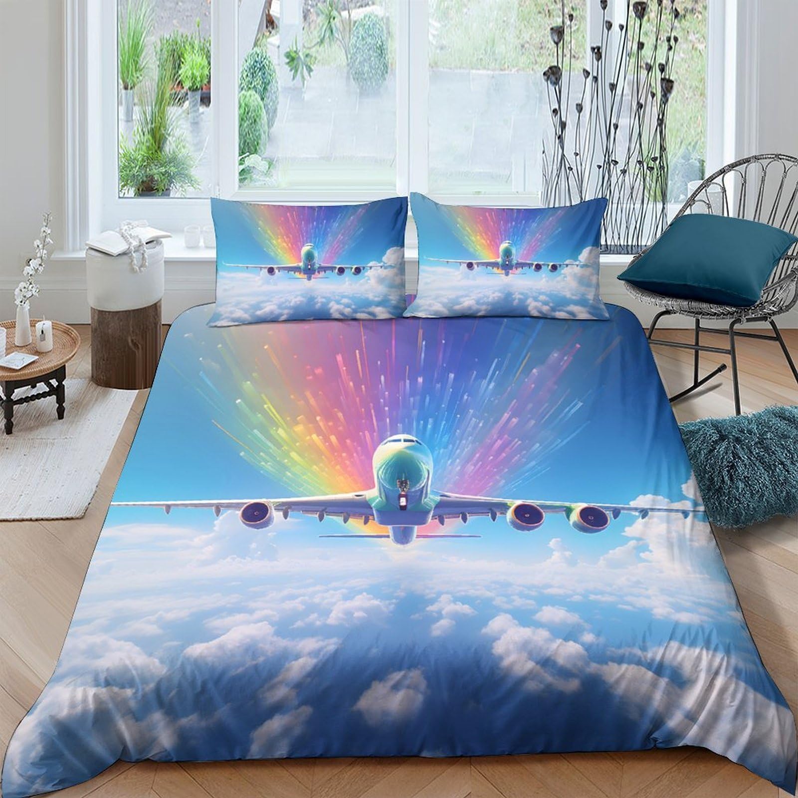 Ctjqhvkz Style-8 3D Printed Mattress Cover Microfiber Waterproof And Dustproof For Bedroom, Durable Fit For Adult And Teen Bed Protection, Easy To Wash And Maintain Single（135X200cm）