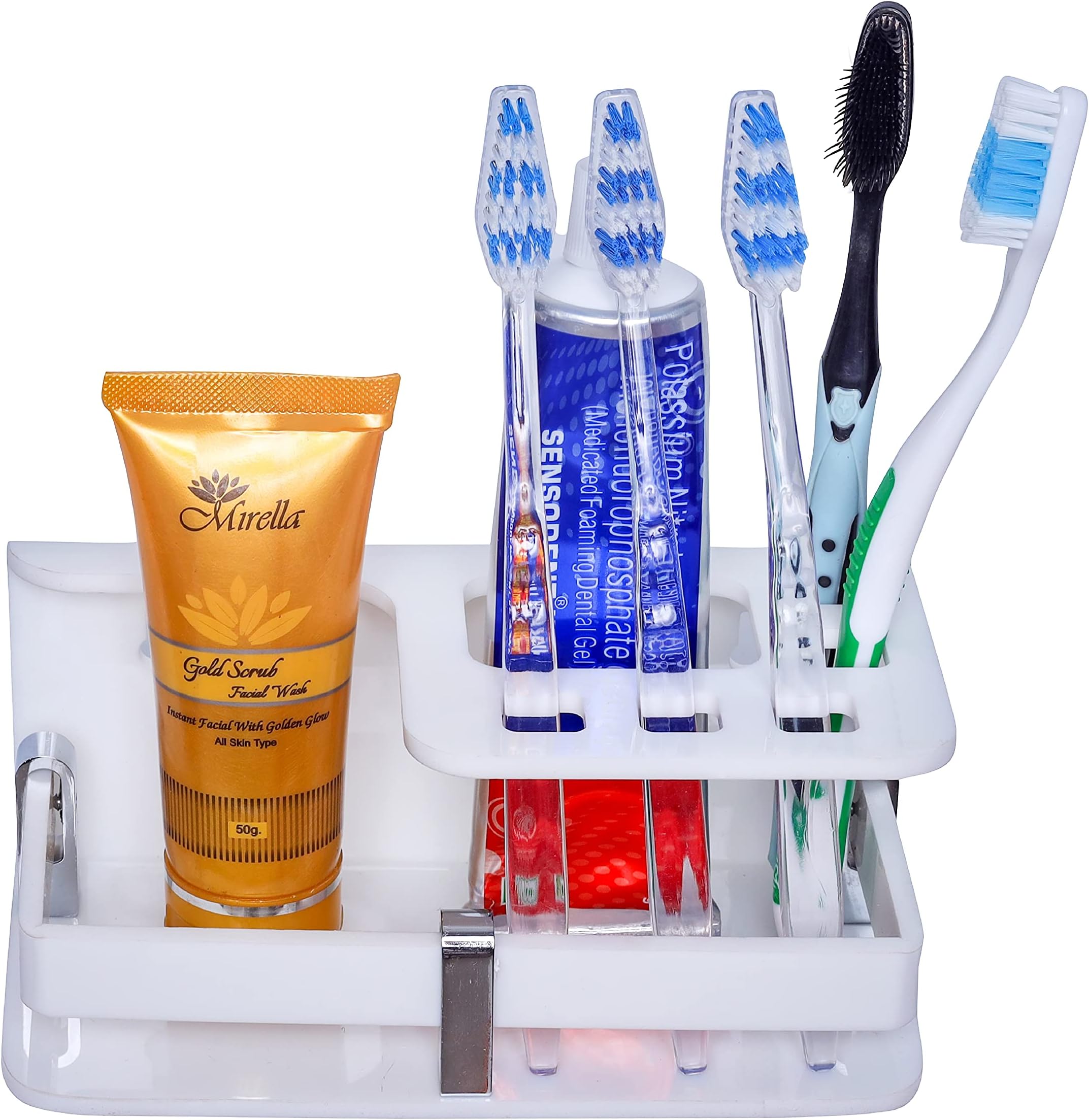Angel Bear 1 Cup Toothbrush Toothpaste Stand Holder Bathroom Storage ...