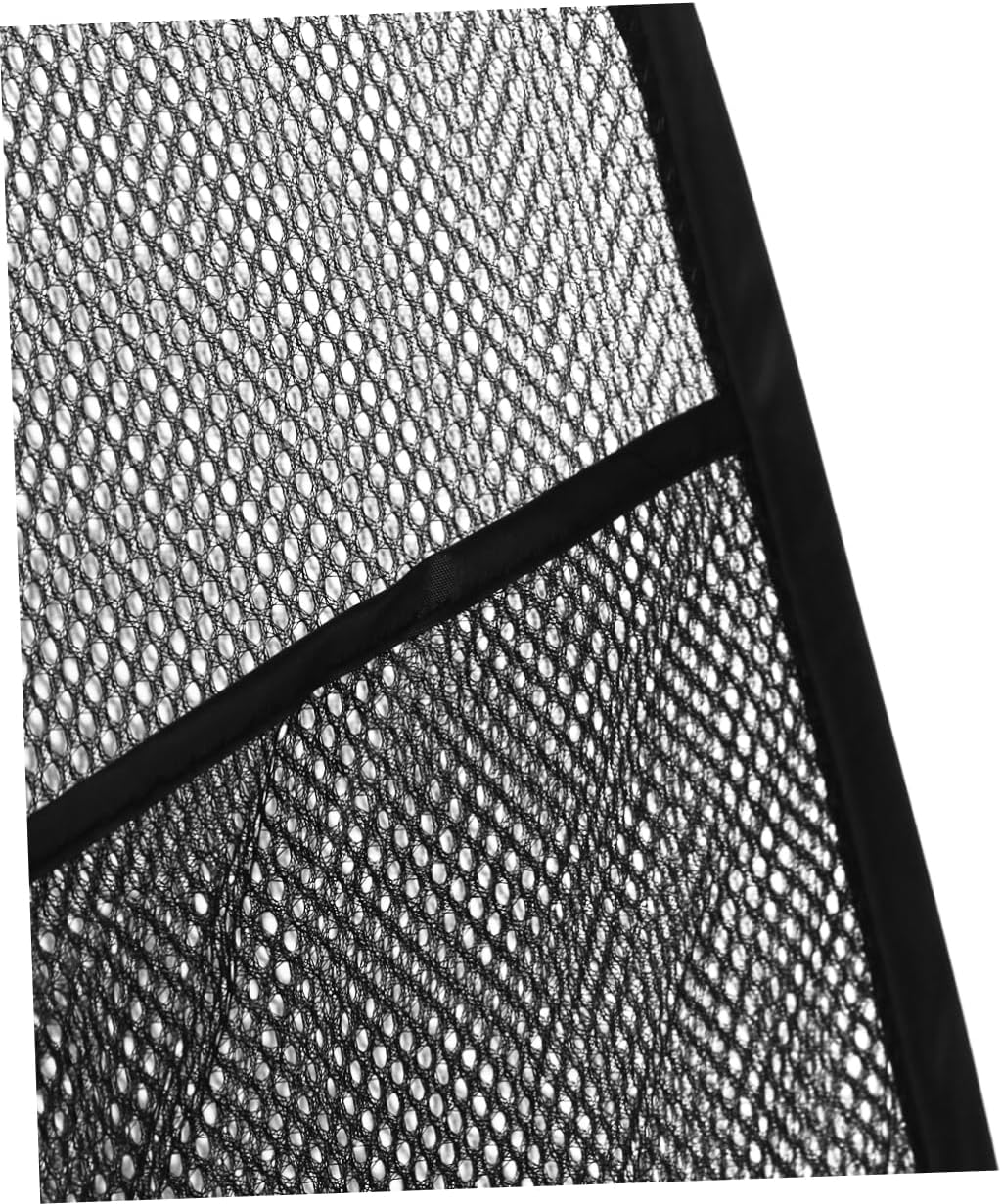 2pcs Sturdy Mesh Popup Laundry Hamper Black Collapsible Basket Space-saving Foldable Hamper for College Dorm Home